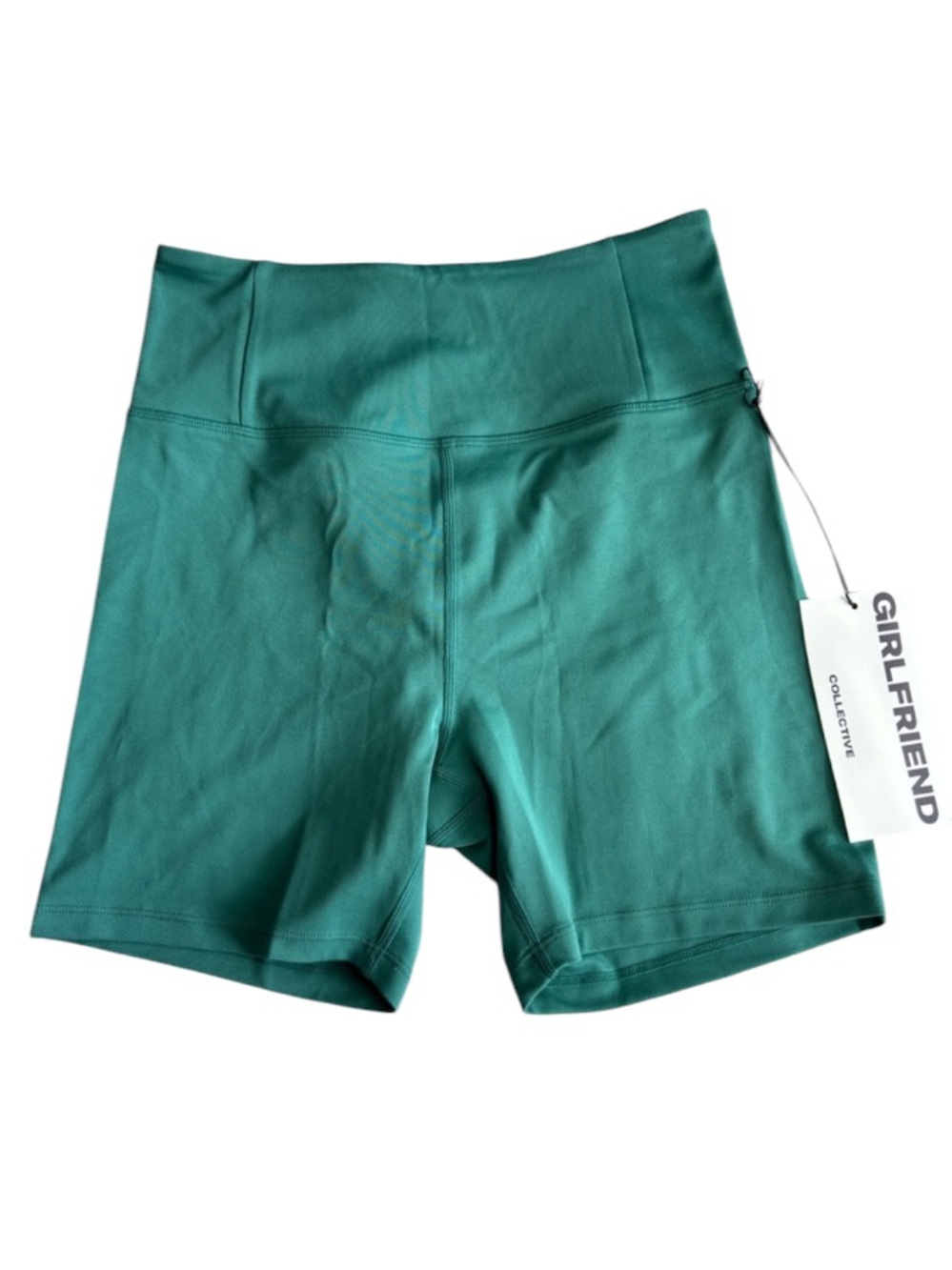 NWT Girlfriend Collective Bike Shorts Green Size Medium